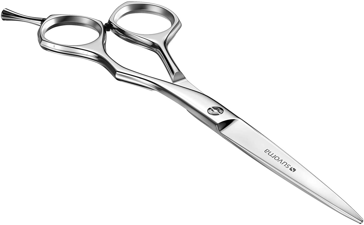 Suvorna 6" Hairdressing Scissors Professional, Silver - Image 2