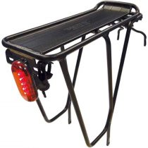 Tortec Unisex's Supertour Rear Rack, Black, 26-700C