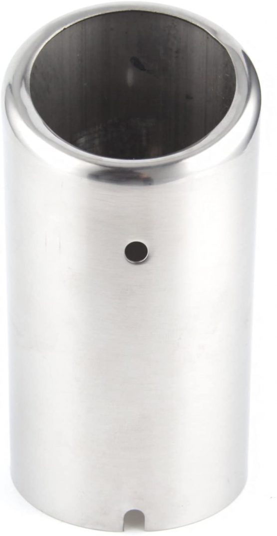TAKPART 2 Pcs Stainless Steel Exhaust Tailpipe Muffler Tip Trim End Pipe - Image 4