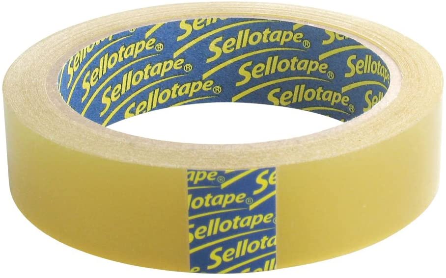 Sellotape Original Golden Tape, 24 mm x 50 m, 24 x 50m