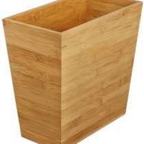 Woodluv Slimline Rubbish Waste Paper Bin