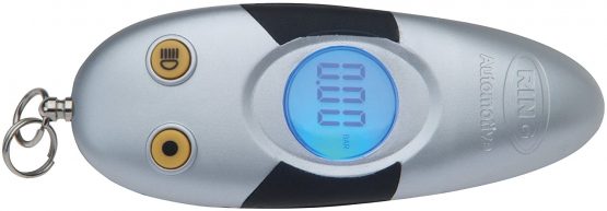 Ring RTG4 Digital Tyre Pressure Keyring Gauge with LED Torch