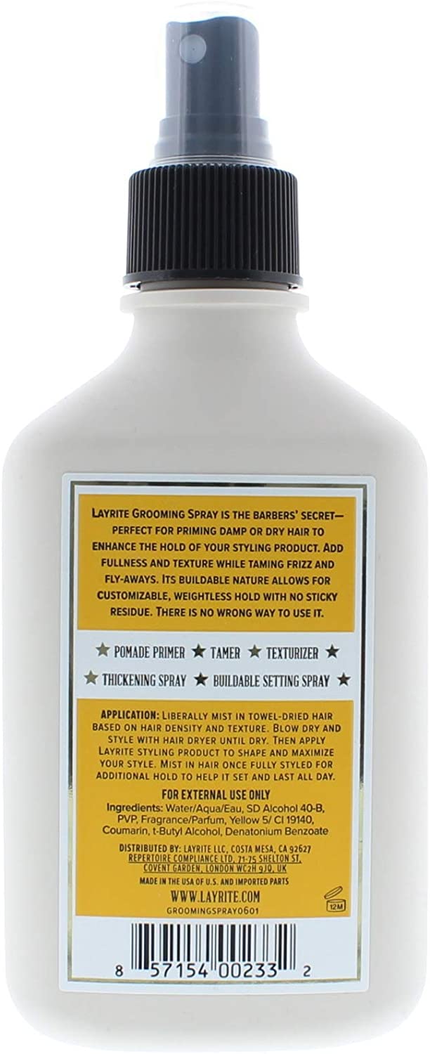 Layrite Deluxe Grooming Spray, White, 200 ml (Pack of 1) - Image 2