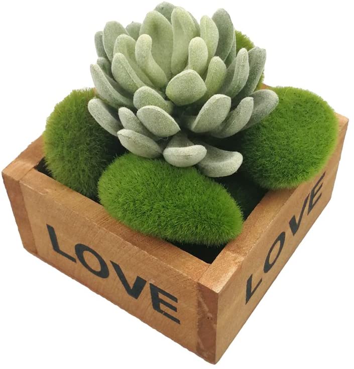 LJY 12 Pcs Artificial Moss Rocks (6 Sizes), Decorative Green Foam Stones - Image 3