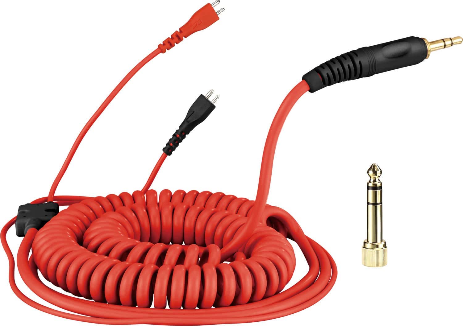 Zomo CRD35 Spiral Cable Deluxe HD25 3.5 m Red, 3,5 m - Image 2