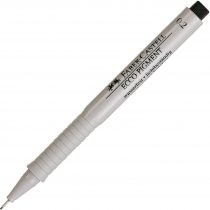 Faber-Castell Ecco Pigment Fibre Tip Pen, 0.2mm, Black