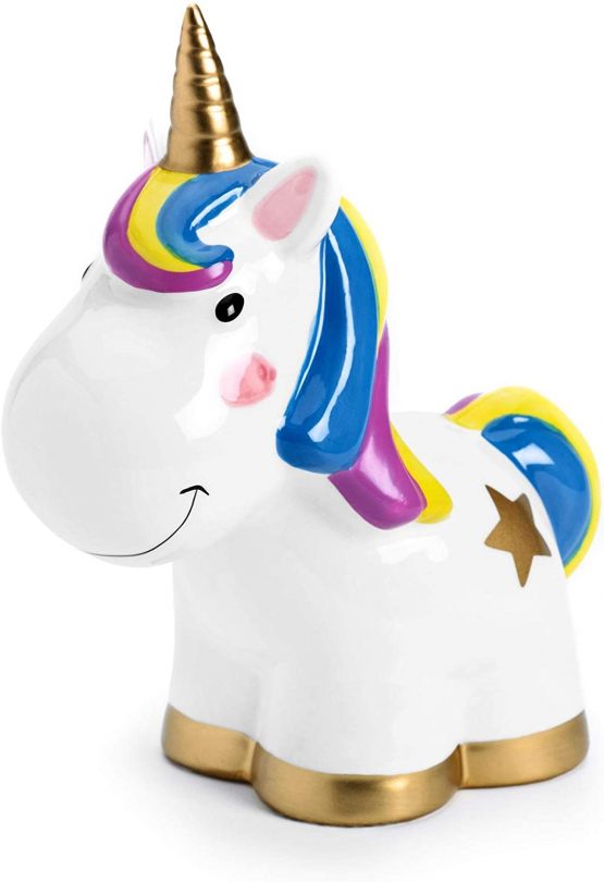 Mousehouse Gifts Unicorn Money Box for a Girl or Boy