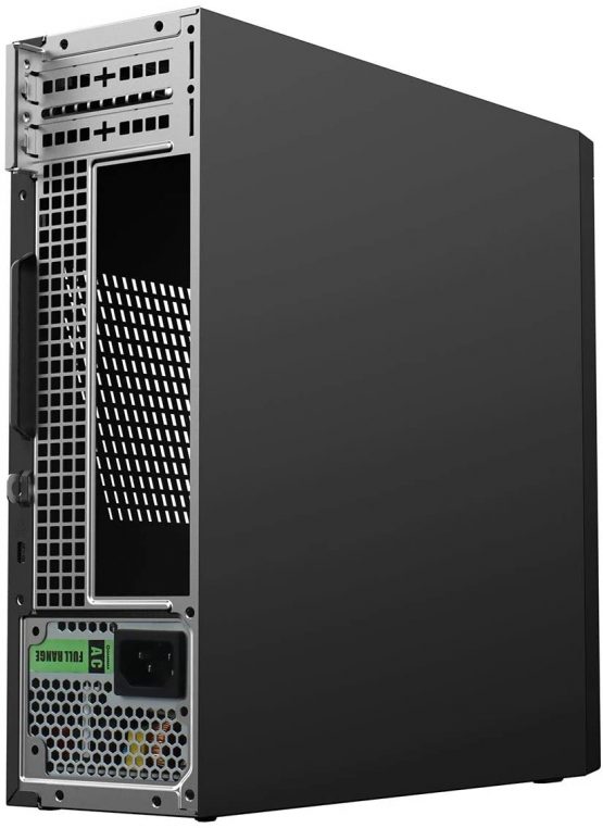 CiT MTX008B PC Case, Mini ITX, CE/EMI Approved Design, Game Max TFX 300W Power Supply Included, 80mm Front Fan Included, Designed With The Professional In Mind | Black - Image 3
