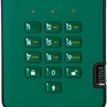 iStorage diskAshur2 SSD 128GB -Secure Solid State Drive - Password Protected, Dust/Water-Resistant, Hardware Encryption IS-DA2-256-SSD-128-GN