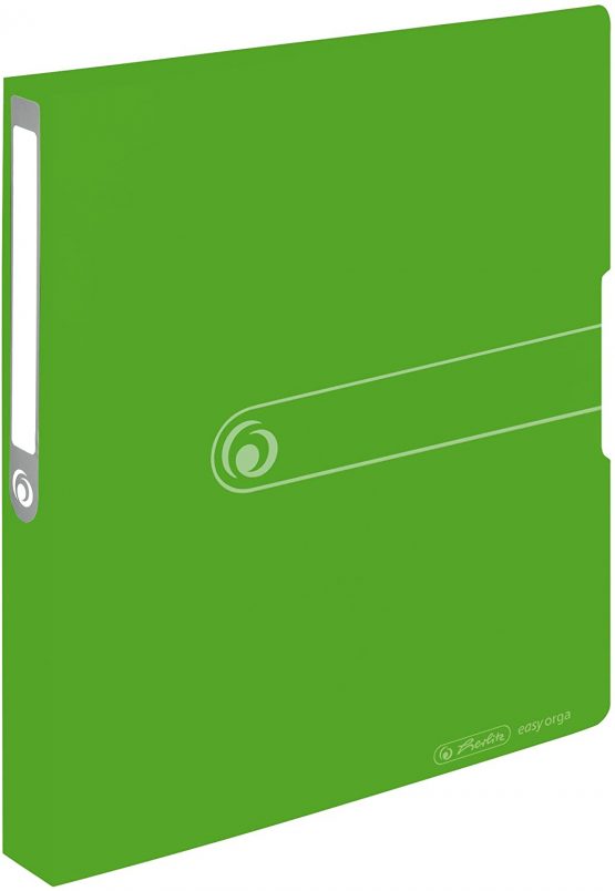 Herlitz Ring Binder A4 Polypropylene 2 Ring Binder –  Apple