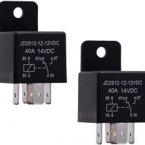 Ehdis® Motor Relay 5 Pin 12V Coil 40A Automotive Relay Contactor Relay Switch Power, Auto Switches & Starters, 2 Pack