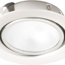 Leyton Lighting 12v 20w halogen recessed downlight chrome warm white low voltage (Driver Required)