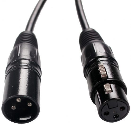 4PCS 1m long dmx 512 Cable dmx 3.2t 3 Pin True Dmx Cable male to female for dmx stage lights - Image 2