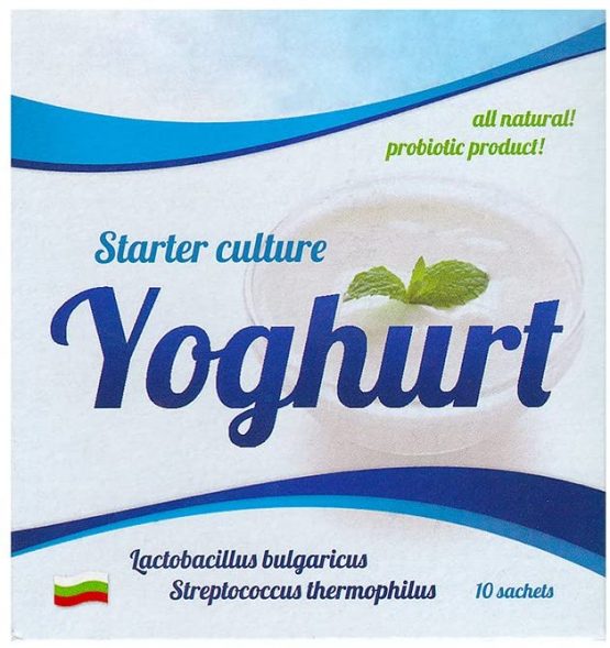 Yogurt Starter Cultures - Pack of 10 Freeze Dried Sachets For Plain Yogurt
