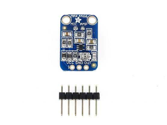Youmile 5PACK Microphone Amplifier Module MAX4466 Electret Microphone Amplifier GY-MAX4466 Breakout Sensor, with Adjustable Gain Breakout Board for Arduino - Image 4