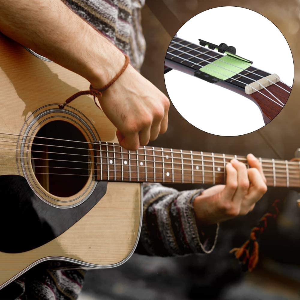 2 Pack Dual Guitar String Cleaner for Guitar Bass and Ukulele, Used for Cleaning String and Fretboard - Image 4