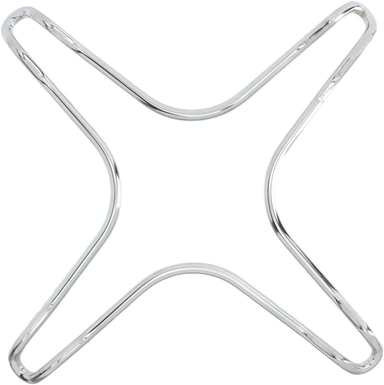 SPARES2GO Universal Gas Hob Pan Support Moka Trivet Stand (Small 130mm), Silver - Image 2