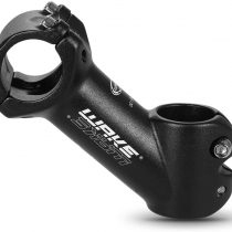 Lixada Bike Stem Clamp Aluminum Alloy MTB Handlebar Mountain Bike Stem Cycling Road 31.8MM (Angle: ± 45 °& Central Distance:90 mm)