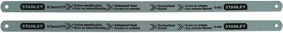 Stanley 0-15-842" Lion Hacksaw Blade, Silver, 300 mm, Set of 2 Pieces