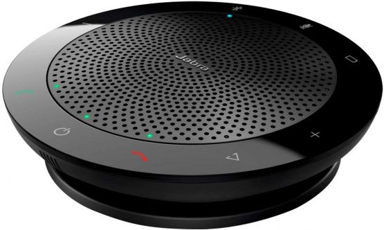 Jabra Speak 510 Speaker Phone - Unified Communications Certified Portable Conference Speaker with USB – Connect with Laptops, Smartphones and Tablets