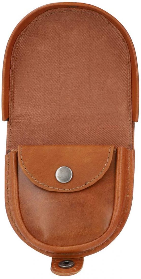 Gusti Leder studio"Brian" Genuine Leather Coin Pouch Wallet Vintage Purse Money Cash Notes Card Holder Unisex Brown 2A14-22-5 - Image 4