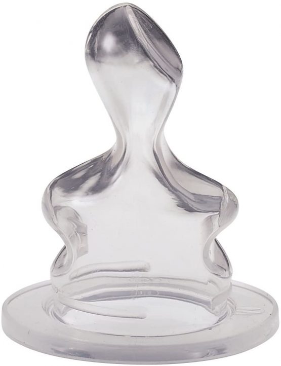 nip Standard Anatomical Silicone Teat 6 Months Plus Size M Milk