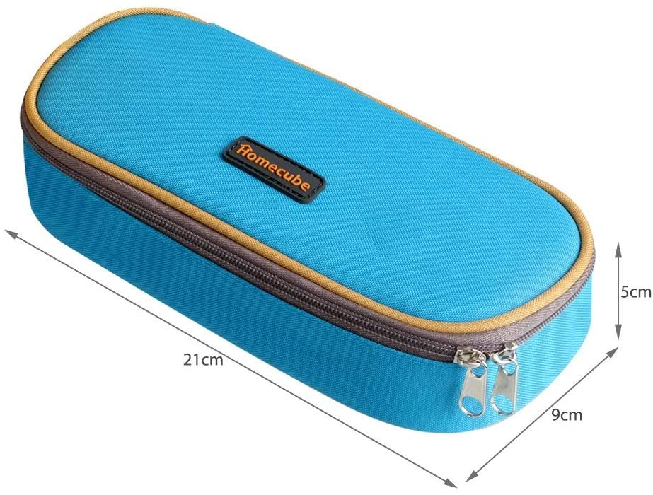 Homecube Pencil Case, Large Pencil Holder Big Capacity Practical Stationery Pouch Pencil Case for Boys Girls Students (Blue) - Image 4