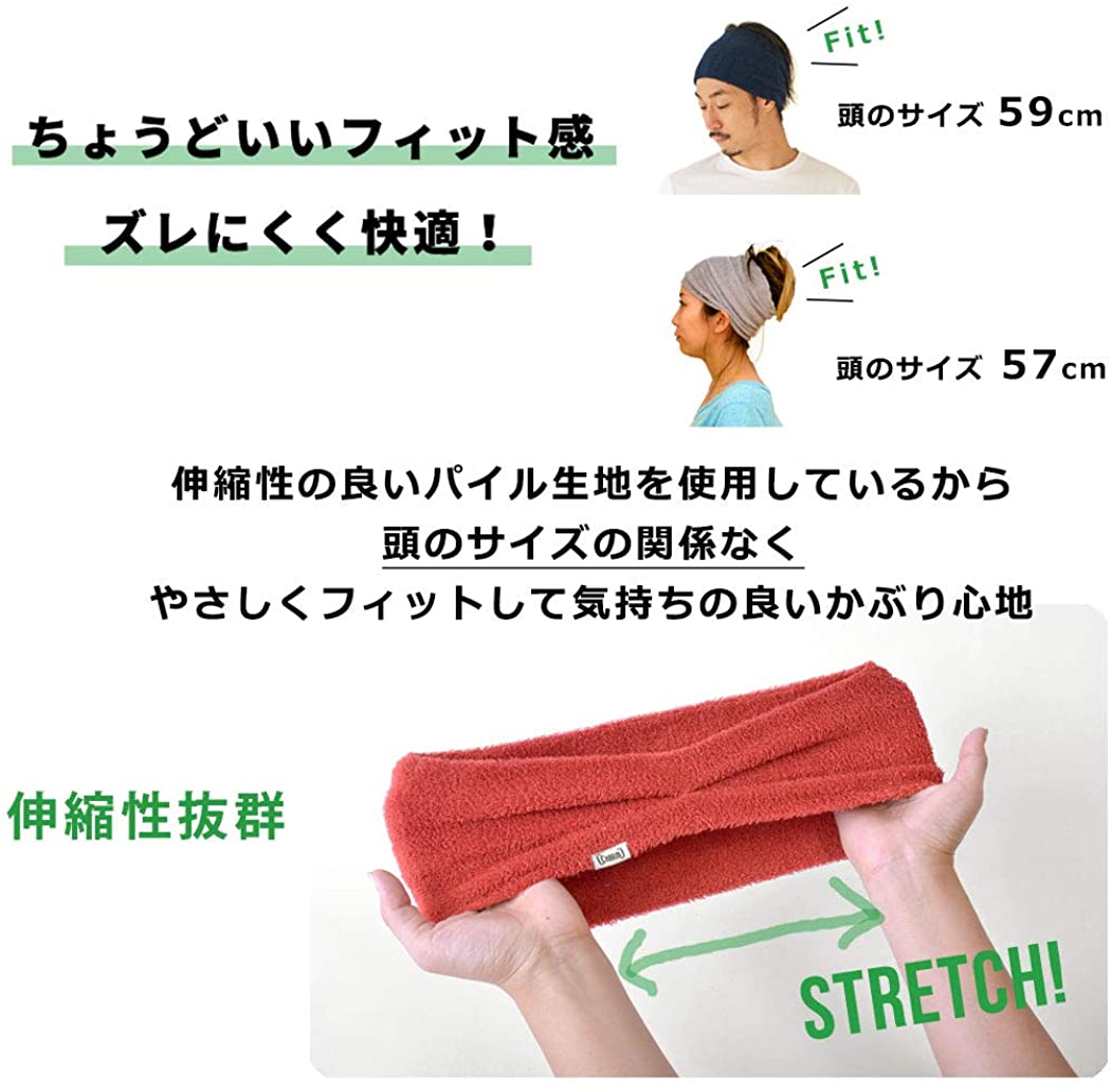 Headband Men Athletic Workout - Womens Headscarf Fitness Hair Sweat Band Exercise Moisture Wicking Elastic Running Casualbox Black - Image 4