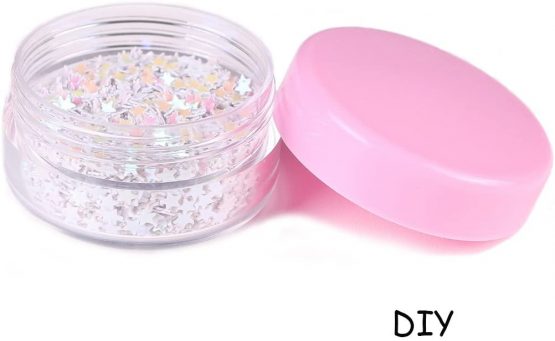 ZEJIA 10 Gram Cosmetic Containers 20pcs Sample Jars with Lids Plastic Makeup Sample Containers BPA Free Pot Jars(Pink) - Image 3
