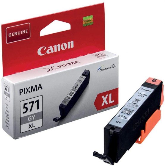 Canon CLI-571GY XL Ink Cartridge - Grey - Image 3