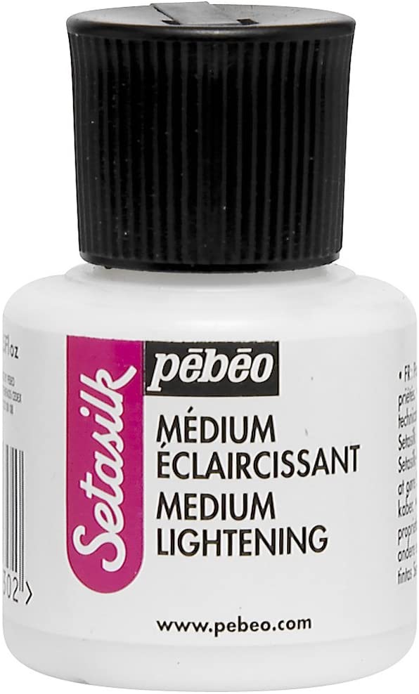 PEBEO 181-030 45 ml Setasilk Silk Painting Diluent Bottle, Transparent, Clear, 45 ml (Pack of 1)