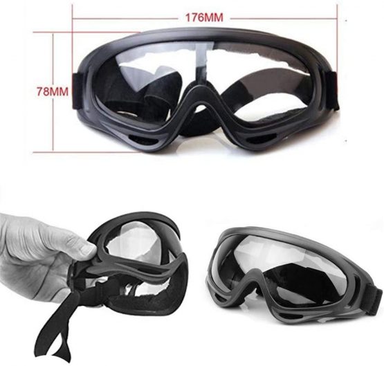 HONGCI Children’s Safety Glasses－3 Pack of Kids Outdoor Game Protective Goggles Safety Goggles Eyewear for Nerf N-Strike Elite Gun Toy Gun Game Eye Protection & Laboratory Work Safety Glasses - Image 2