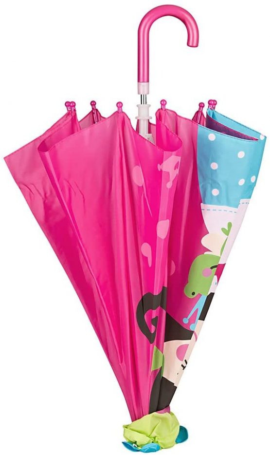 VON LILIENFELD® Umbrella Automatic Children Boys Girls Motif 3-D (up to Age 8) - Image 3