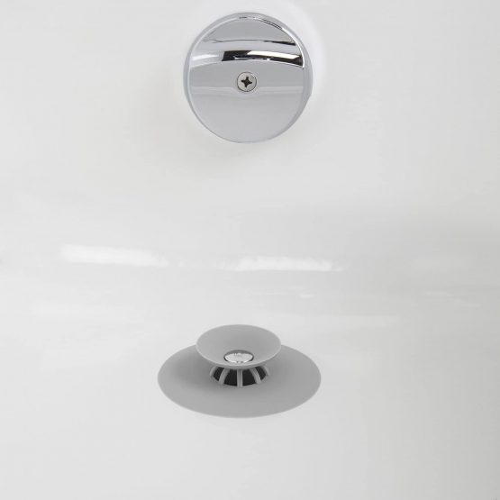 Umbra 023464-918 Flex Drain Stop/Hair Catcher Grey, Gray - Image 4