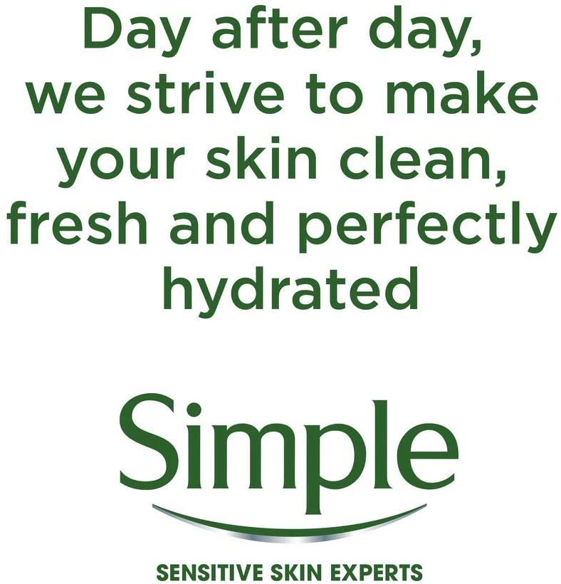 Simple Kind to Skin Exfoliating Facial Wipes 25 Pieces Pack of 6, 25 count (Pack of 6) - Image 4