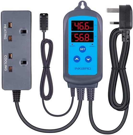Inkbird IHC-200 Dual Relays Digital Humidity Controller Humidistat for Humidifier Dehumidifier - Image 2