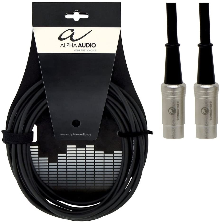 GEWA Alpha Audio 190770 Pro Line Midikabel (0,5m, DIN Stecker), 0.5 m