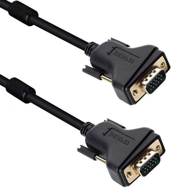 VGA to VGA 3M Cable, Benfei VGA SVGA Cable with Ferrites