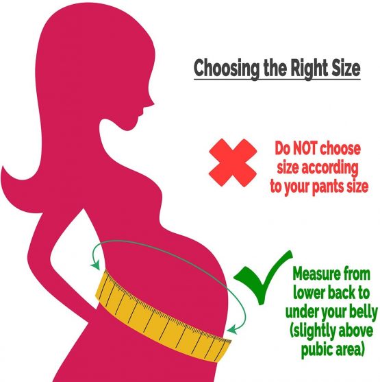 Neotech Care Pregnancy Support Maternity Belt, Waist/Back/Abdomen Band, Belly Brace, Beige, Size M - Image 2
