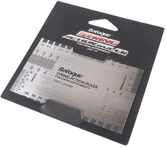 Guitar Ruler String Action Ruler Gauge Tool for Electric Bass Acoustic Guitar Mandolin Banjo (Ruler) - Image 4