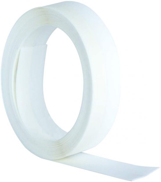 STORMGUARD White 05SR180005MW 5m Self-Adeshive ' V ' Seal Tape Draught Excluder, L-5 Metres W-10mm H-10mm
