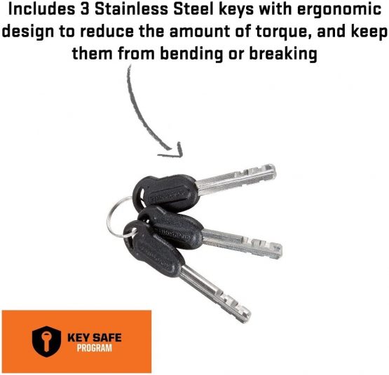 Kryptonite New York Noose 1275 (12Mm X 75Cm) With Evs4 Disc 14Mm Shackle - Image 3