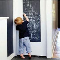 Blackboard Chalk Board Wall Sticker Wrapping Paper 43cm x 200cm for Home School & Office