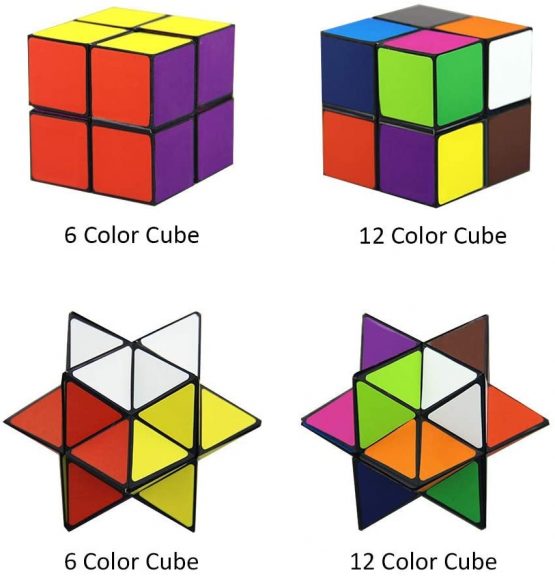 Euclidean Cube Star Cube Magic Cube Set,Transforming Cubes Magic Puzzle Cubes for Kids and Adults - Image 3