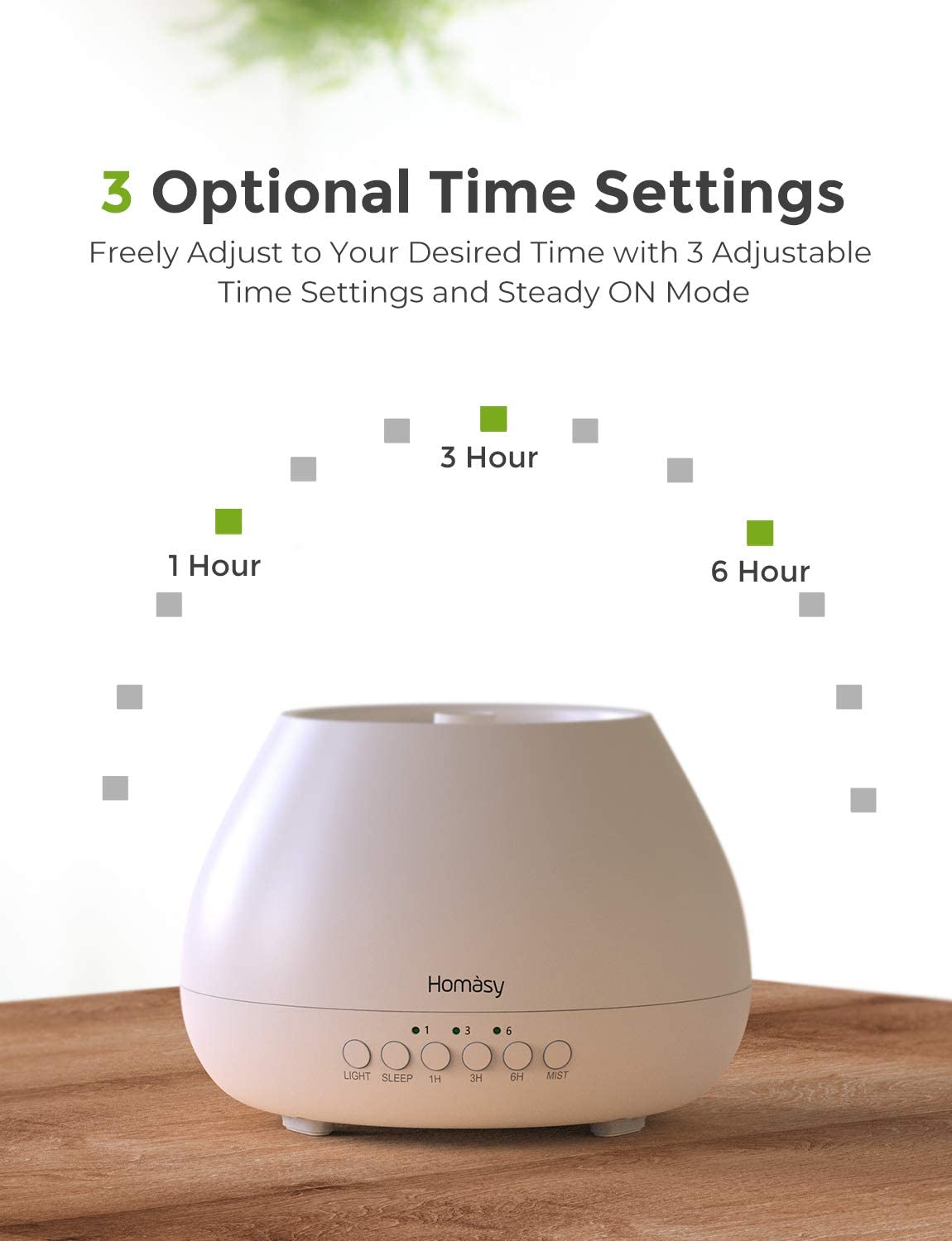 VicTsing Homasy Essential Oil Diffusers for Aromatherapy, Aroma