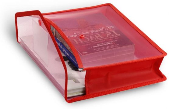 A4 Plastic Wallets, 5 Pcs Popper Wallet Plastic Document Folder Premium Pockets Files Envelope for School Office Home, with Snap Closure and Card Slot - Image 4