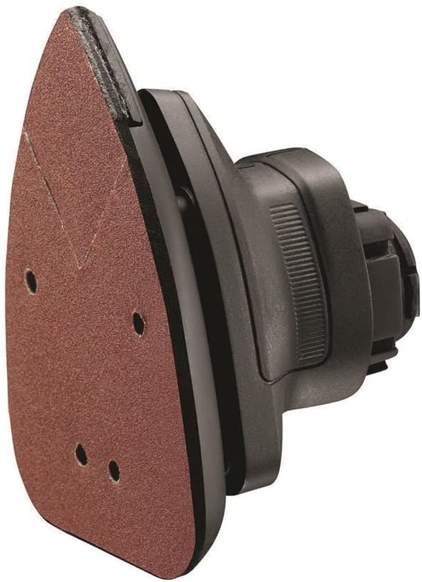 Black & Decker MTSA2-XJ Multi-Evo Multi-Tool Sander Attachment, Black/Orange, Diamètre D'orbite 2 mm