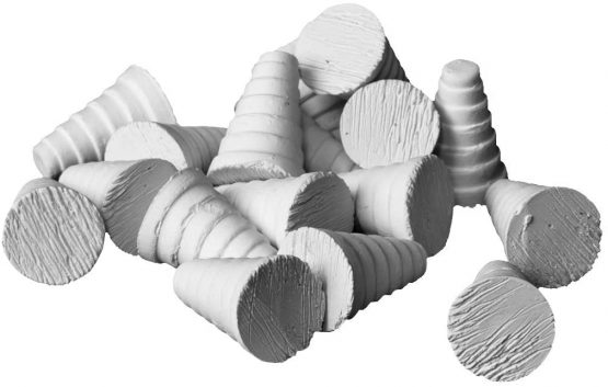 iQuatics Ceramic Marine Coral Frag Plugs 100% Pollution & Chemical Free, Cone, Pack of 100