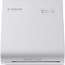 Canon SELPHY SQUARE QX10 Portable Colour Photo Wireless Printer (White) - A compact WiFi printer that prints quality square photos and connects directly to your smartphone