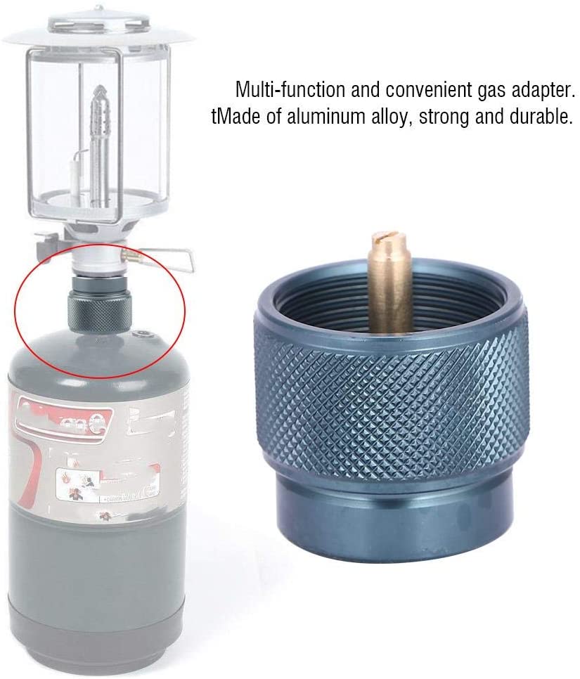 Alomejor camping gas stove adapter,durable portable 1L capacity outdoor cooker converter for campers hikers picnics backpacking adventures - Image 4